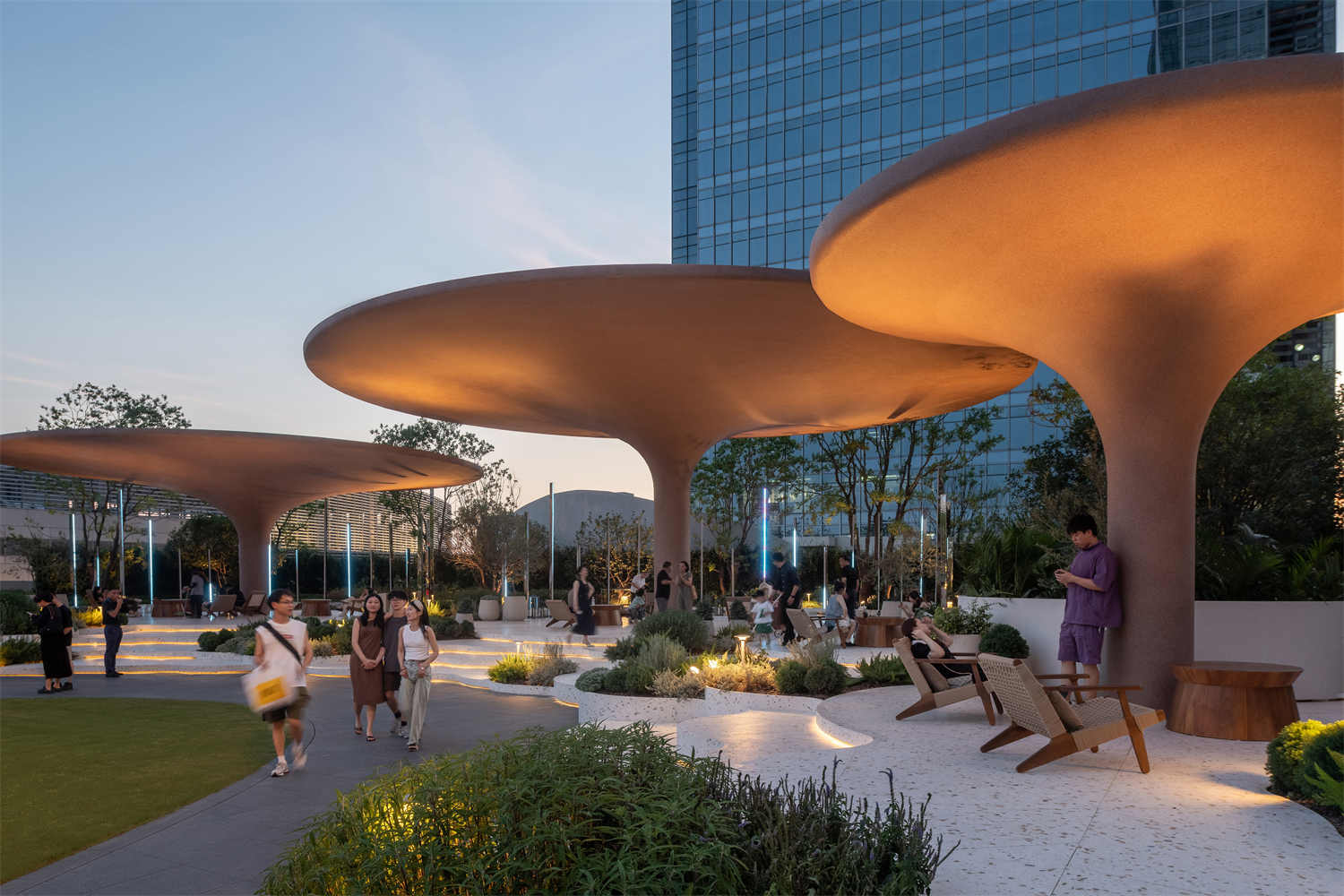 合肥華潤萬象城屋頂花園